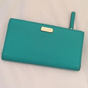 Kate Spade Stacy Wallet - Turquoise